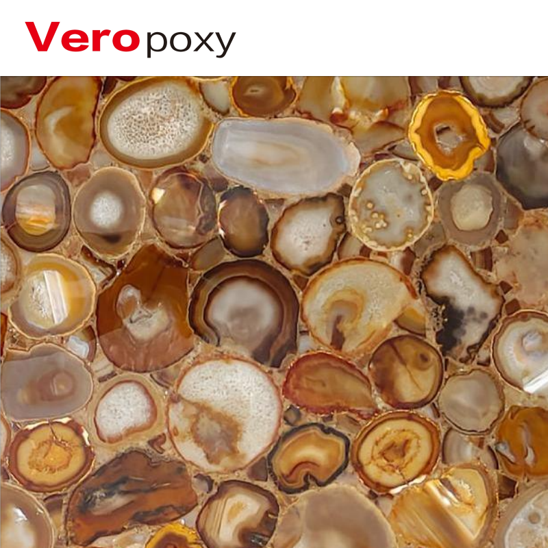 High Quality Wholesale Hot Selling Semi-precious Gemstone Epoxy Resin Combination Adhesive